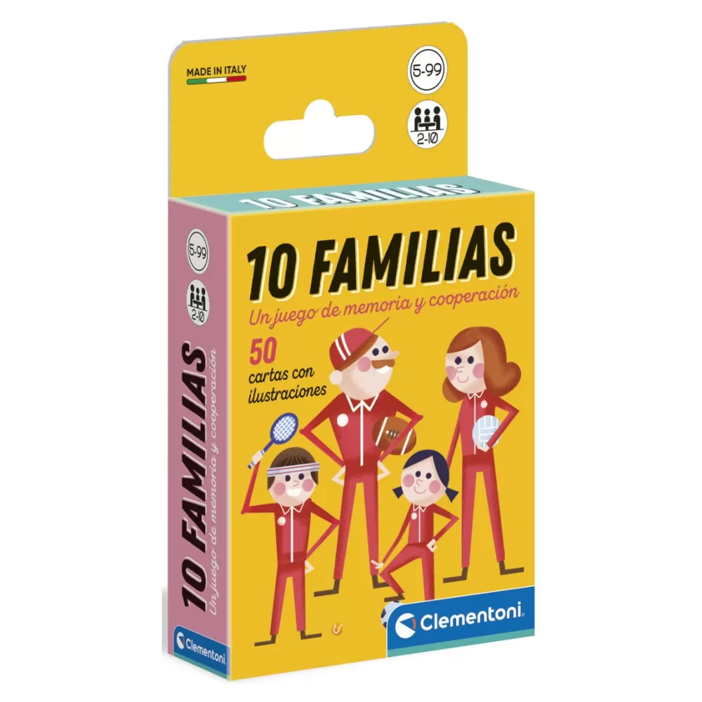 Clementoni Juegos De Mesa*10 Familias