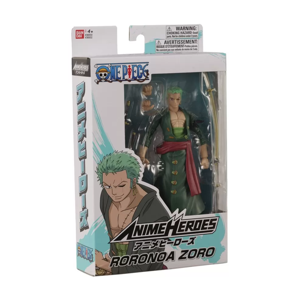 BANDAI Munecos Articulados*Anime Heroes One Piece Zoro