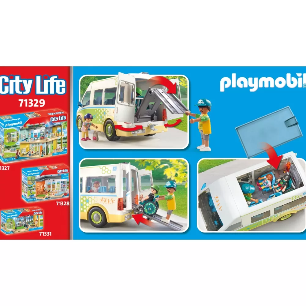 Playmobil Munecos Articulados*Autobus Escolar City Life