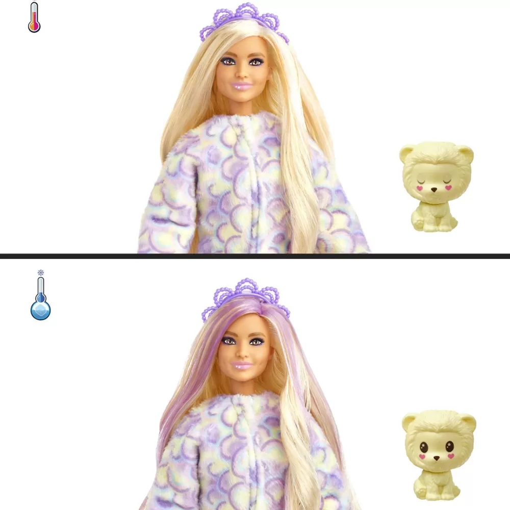 Barbie Munecas Y Peluches* Cutie Reveal Muneca Con Disfraz De Leon