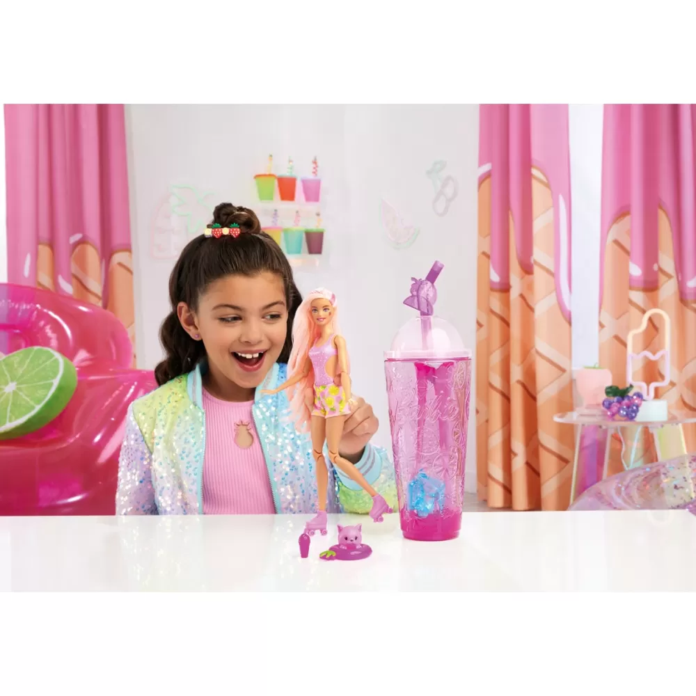 Barbie Munecas Y Peluches* Pop! Reveal Frutas Muneca Que Revela Sus Colores Con Accesorios Sorpresa Fresa