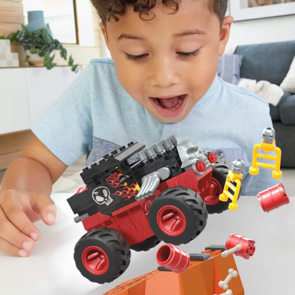 Mega Construx Puzzles Y Construcciones*Bloques De Construccion Pista Bone Shaker Mega Hot Wheels