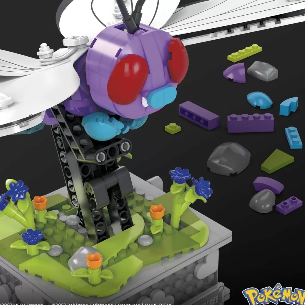 Mega Construx Puzzles Y Construcciones*Bloques De Construccion Pokemon Motion Butterfree