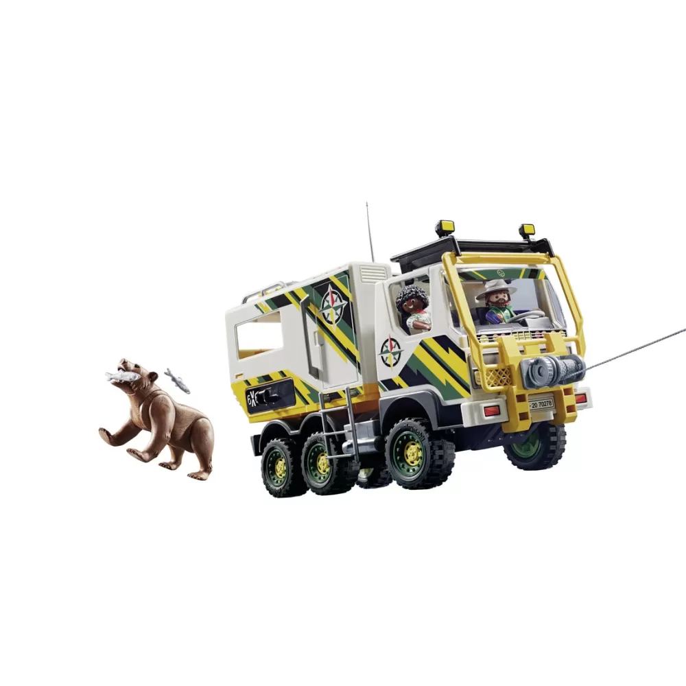 Playmobil Munecos Articulados*Camion De Aventuras Wild Life