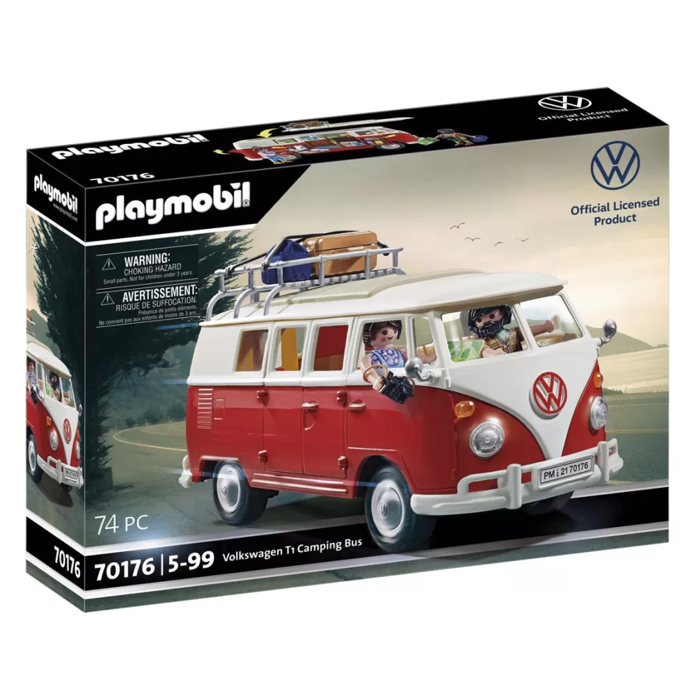 Playmobil Munecos Articulados*Camper Volkswagen T1 Camping Bus Volkswagen