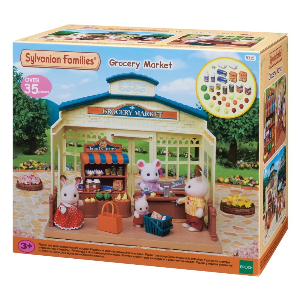 Sylvanian Families Munecas Y Peluches*Casa De Munecos Supermercado