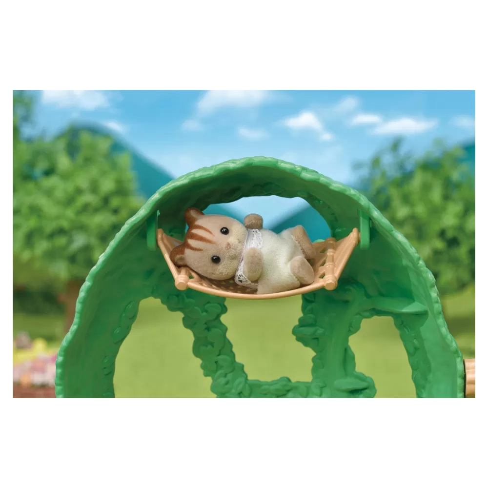 Sylvanian Families Munecas Y Peluches*Casa Del Arbol Para Bebes