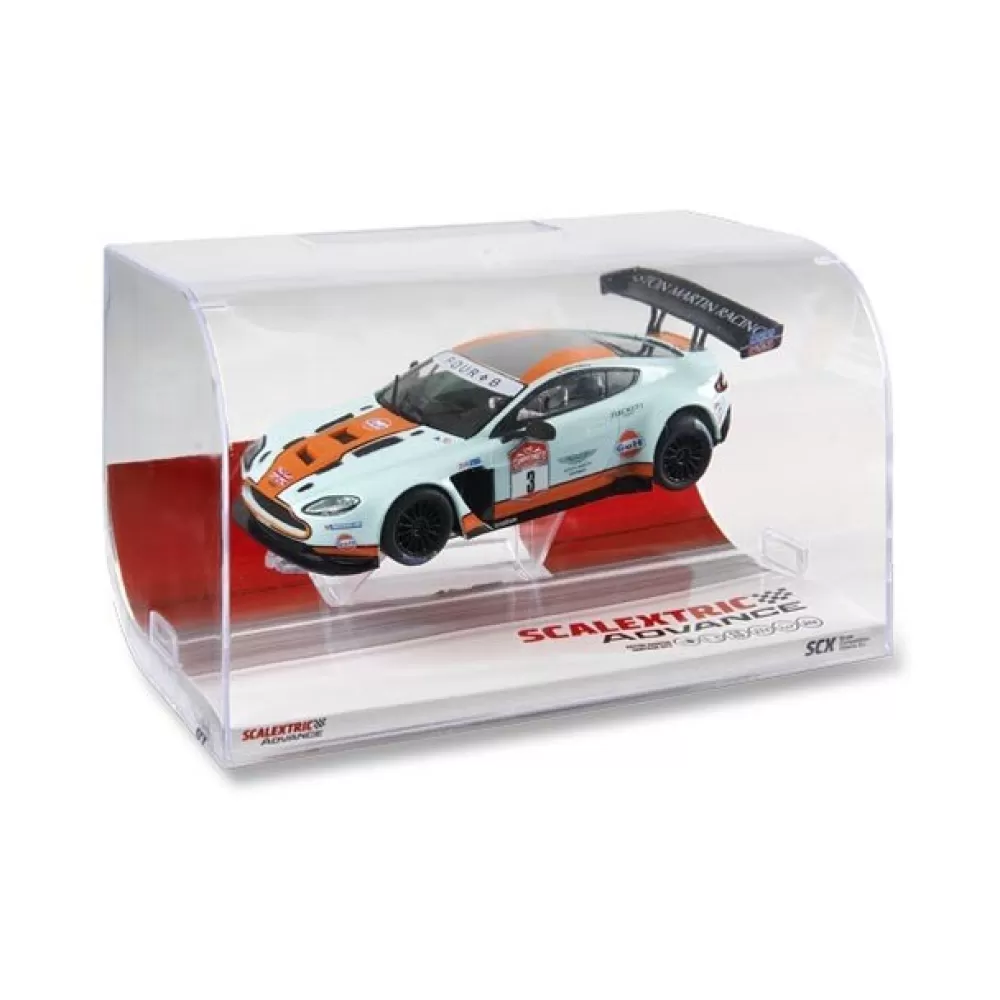 Scalextric Coches, Circuitos Y Radiocontrol*Coche De Carreras Linea Advance Escala 1:32 Scx Vantage Gt3 Gulf