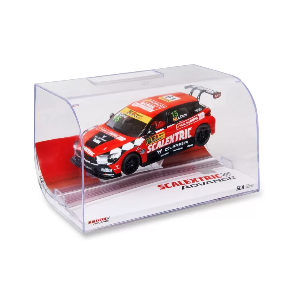 Scalextric Coches, Circuitos Y Radiocontrol*Coche De Carreras Linea Advance Escala 1:32Cupra Leon Competicion Monlau