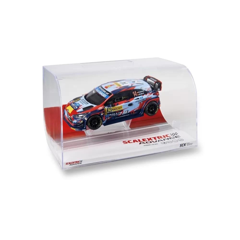 Scalextric Coches, Circuitos Y Radiocontrol*Coche De Carreraslinea Advance Escala 1:32 Hyundai I-20 Wrc Solans