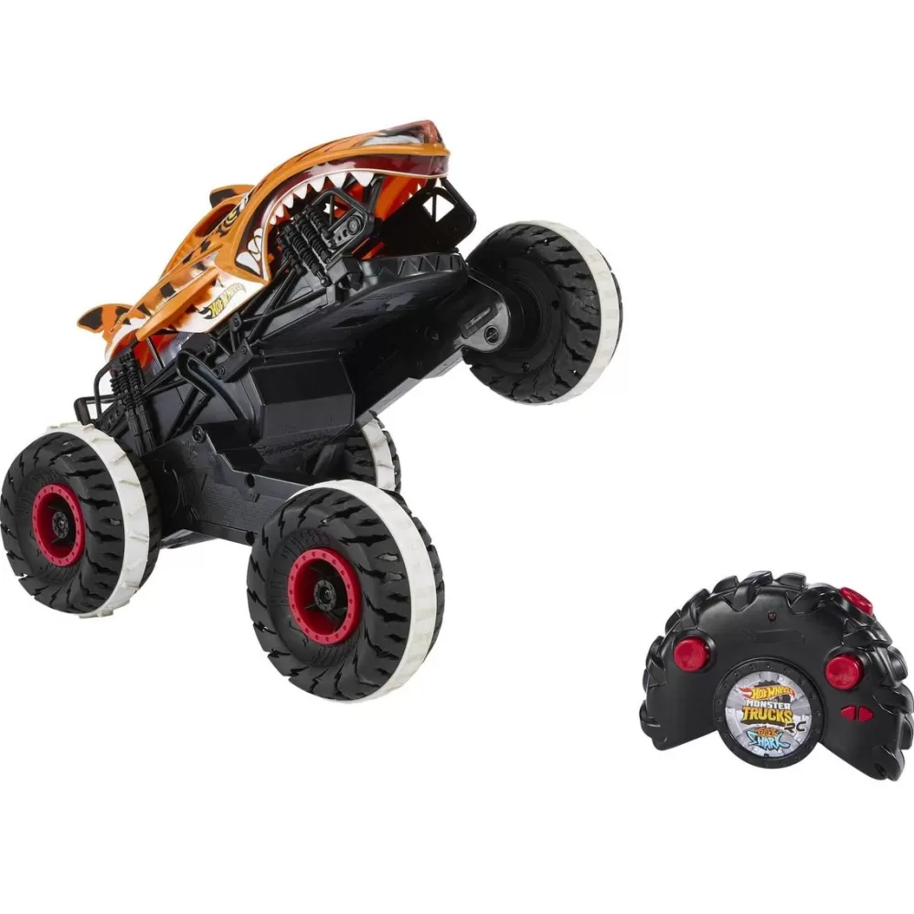 Hot Wheels Coches, Circuitos Y Radiocontrol*Coche De Juguete Monster Trucks Radio Control