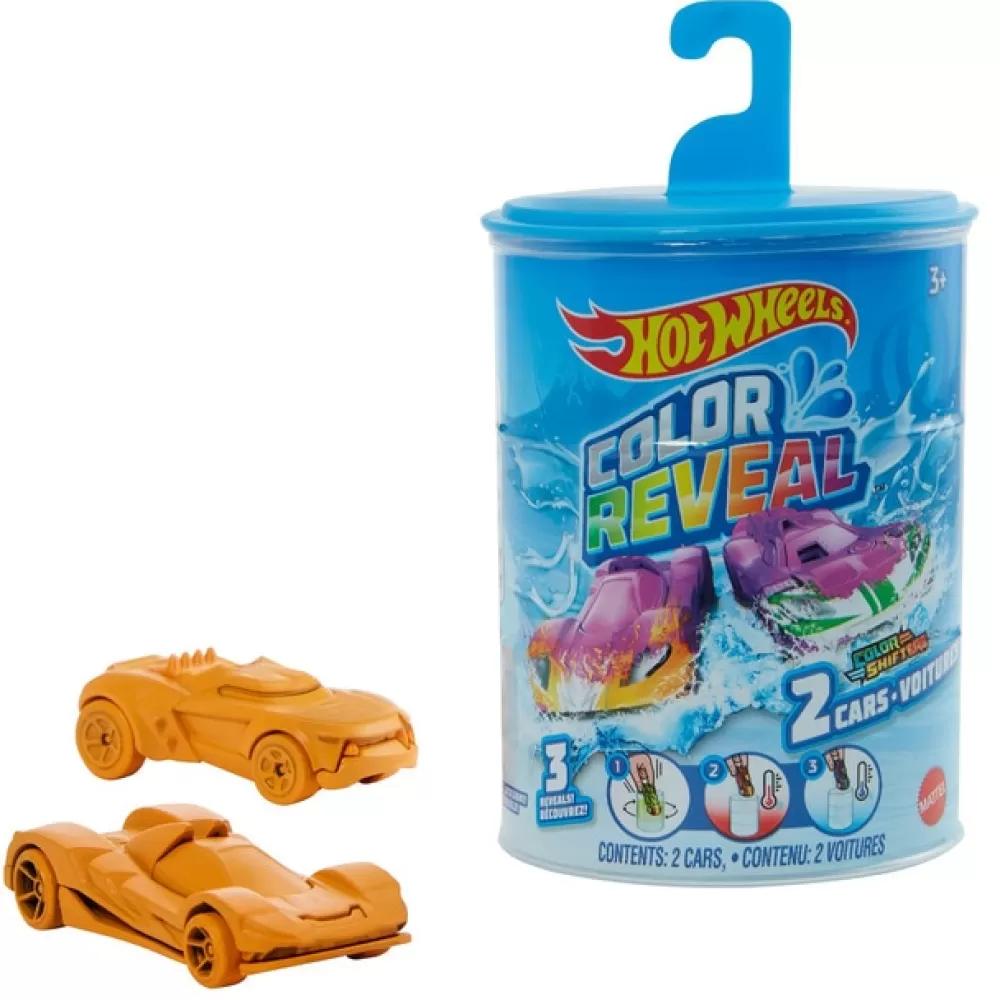 Hot Wheels Coches, Circuitos Y Radiocontrol*Coche De Juguete Que Cambia De Color Con El Agua Modelo Surtido Color Reveal