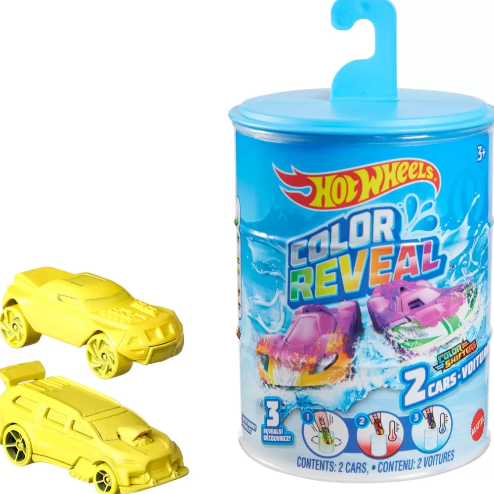 Hot Wheels Coches, Circuitos Y Radiocontrol*Coche De Juguete Que Cambia De Color Con El Agua Modelo Surtido Color Reveal