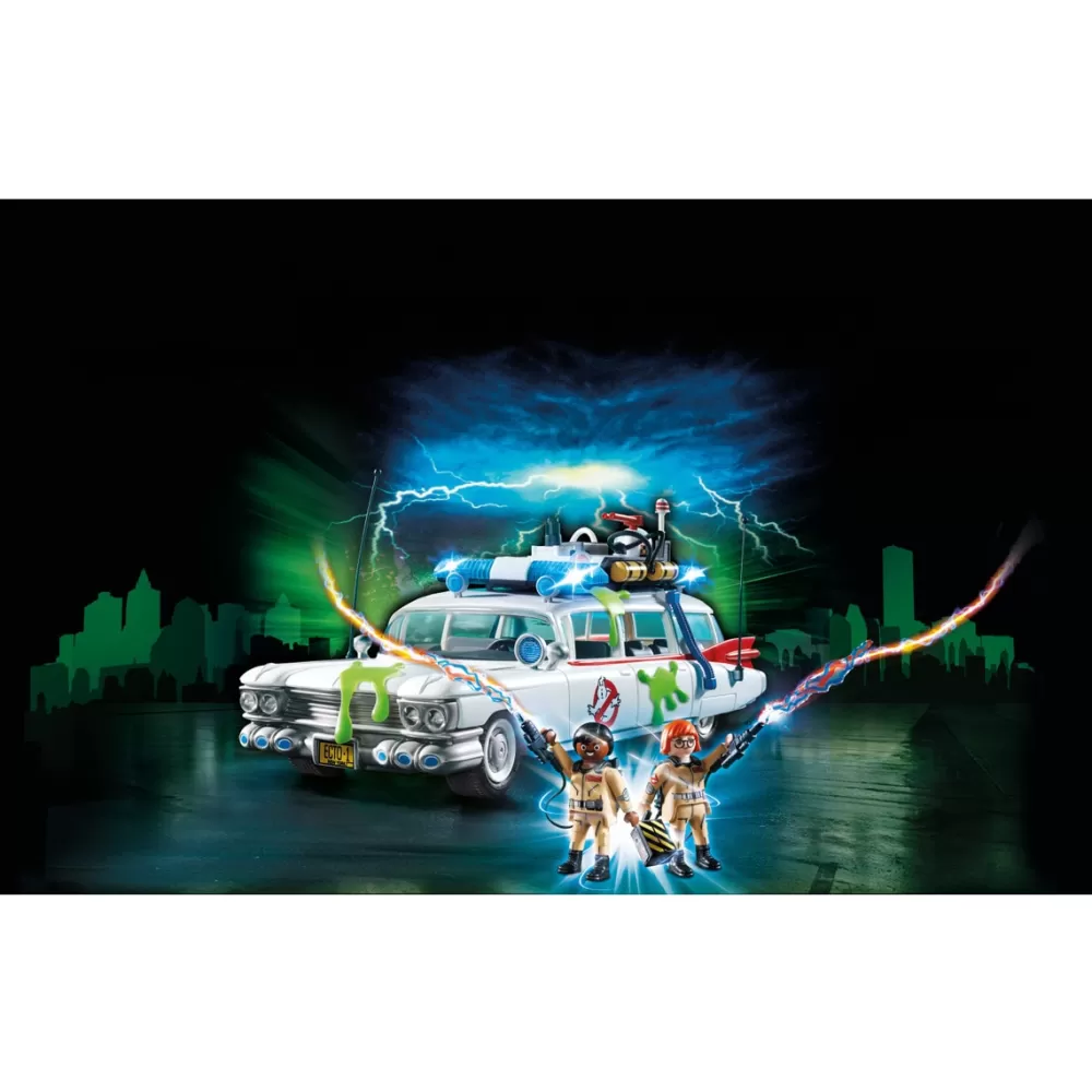 Playmobil Munecos Articulados*Coche De Loscazafantasmas Ecto-1 Ghostbusters