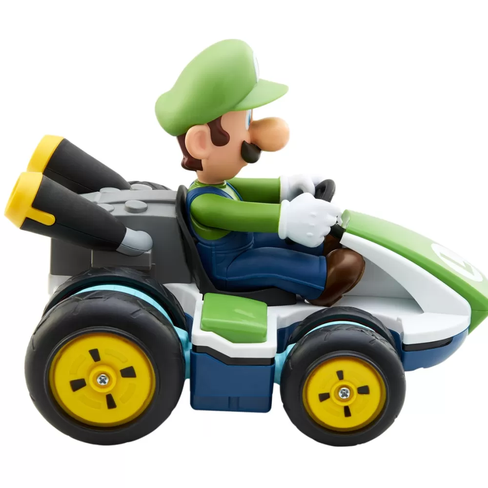 Jakks Pacific Coches, Circuitos Y Radiocontrol*Coche Teledirigido Luigi Que Realiza Giros De 360º Y Caballitos Nintendo Super Mario