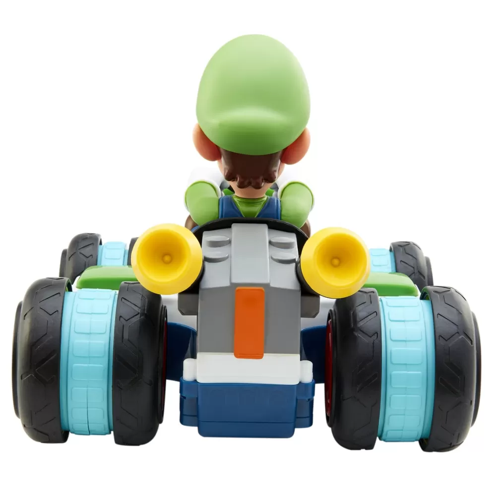 Jakks Pacific Coches, Circuitos Y Radiocontrol*Coche Teledirigido Luigi Que Realiza Giros De 360º Y Caballitos Nintendo Super Mario