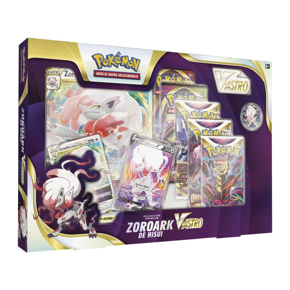 BANDAI Juegos De Mesa*Coleccion Vstar Premium Hisuian Zoroark Pokemon