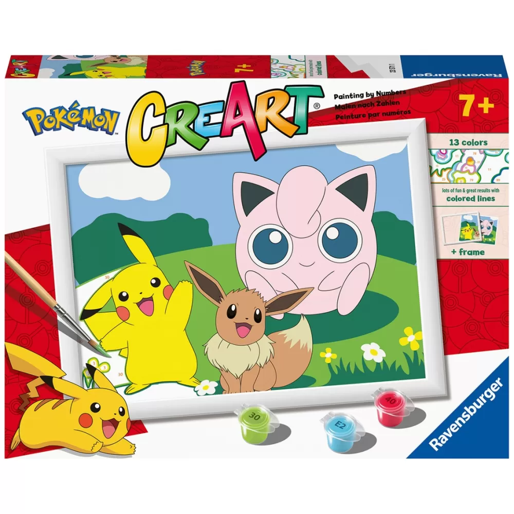 Ravensburger Juegos Educativos*Creart Pokemon Classics