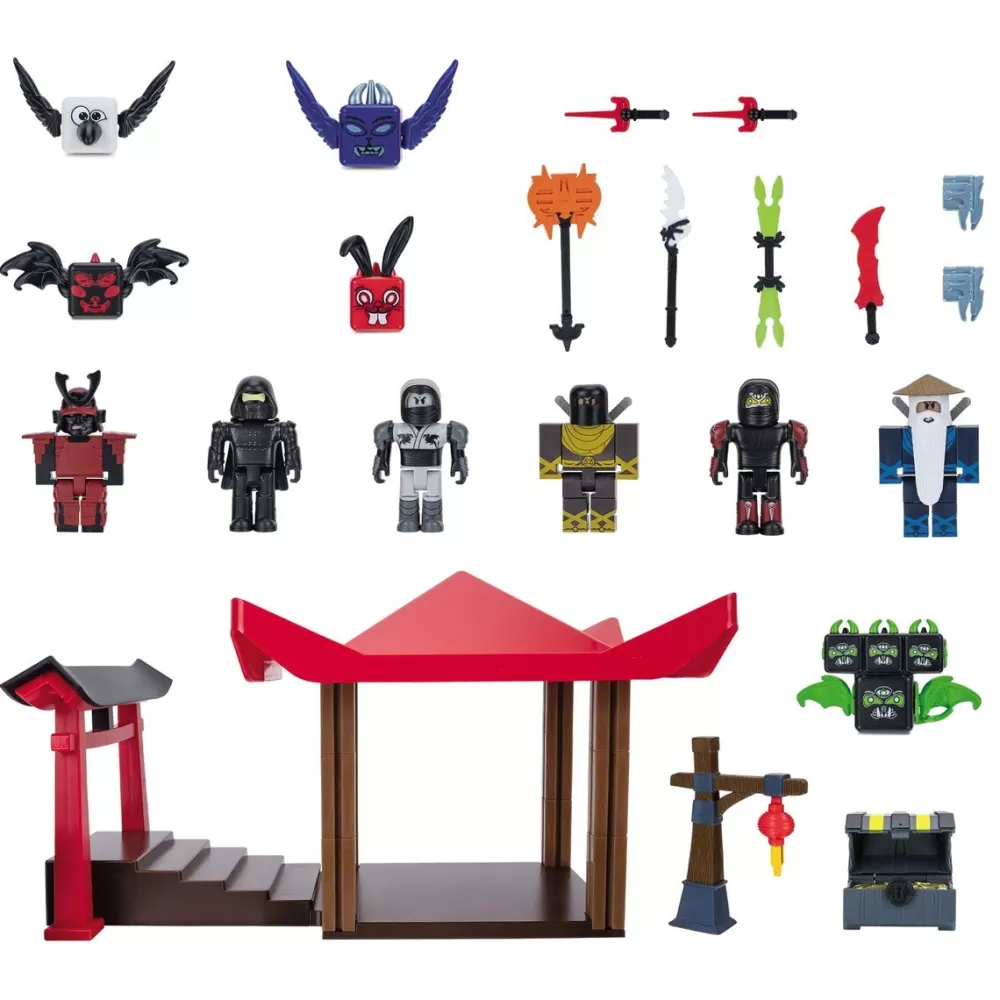 Toy Partner Munecos Articulados*Deluxe Playset Ninja Legends