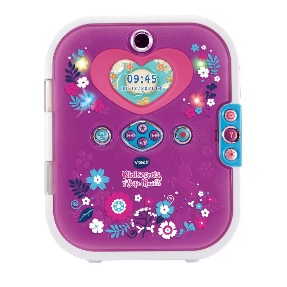 VTech Electronicos*Diario Interactivo Kidi Secrets Selfie Music 2.0 Con Juegos Y Actividades