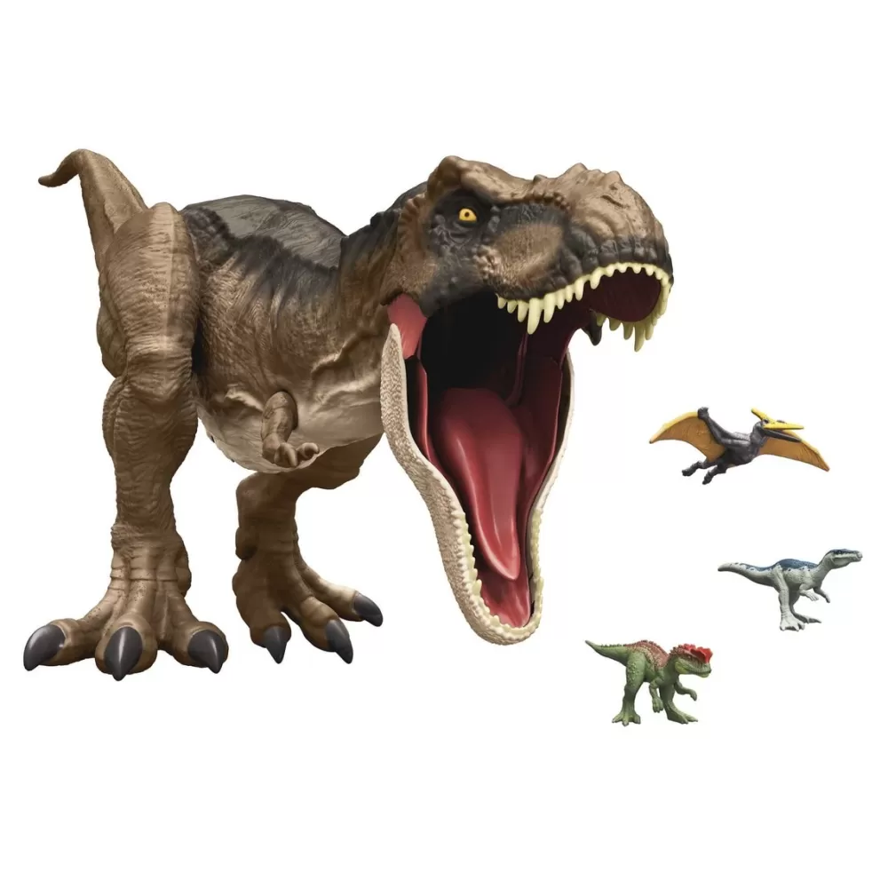 Jurassic World Munecos Articulados*Dinosaurio Articulado T-Rex Super Colosal