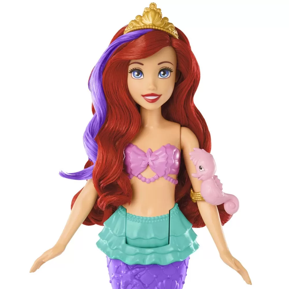 Mattel Munecas Y Peluches*Disney Princess Ariel Cambia De Color Y Nada