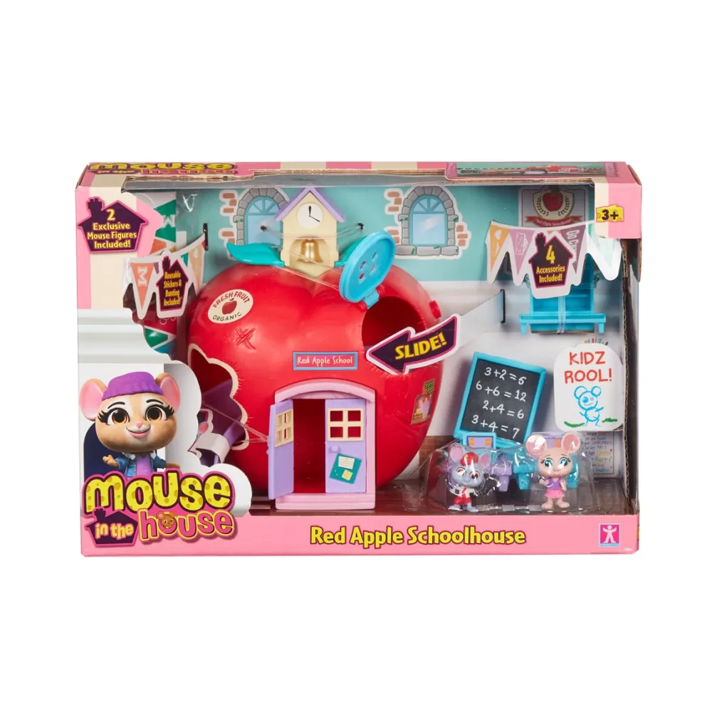 BANDAI Munecas Y Peluches*El Cole ''Red Apple'' Mouse In The House