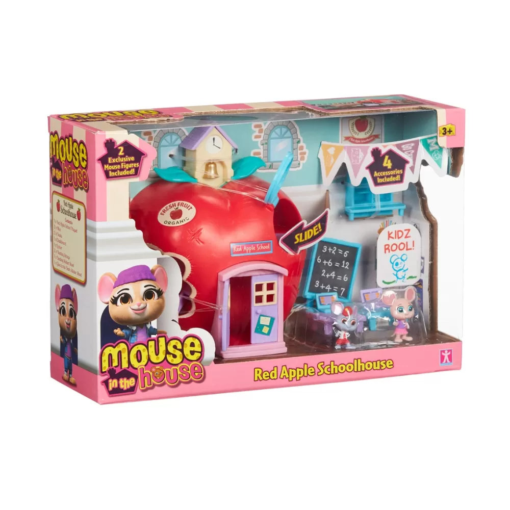 BANDAI Munecas Y Peluches*El Cole ''Red Apple'' Mouse In The House