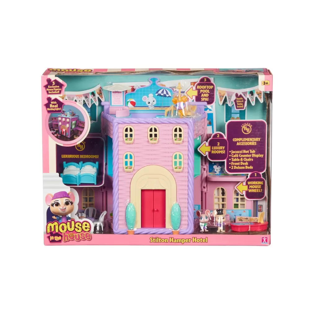 BANDAI Munecas Y Peluches*El Gran Hotel Stilton Hamper Mouse In The House