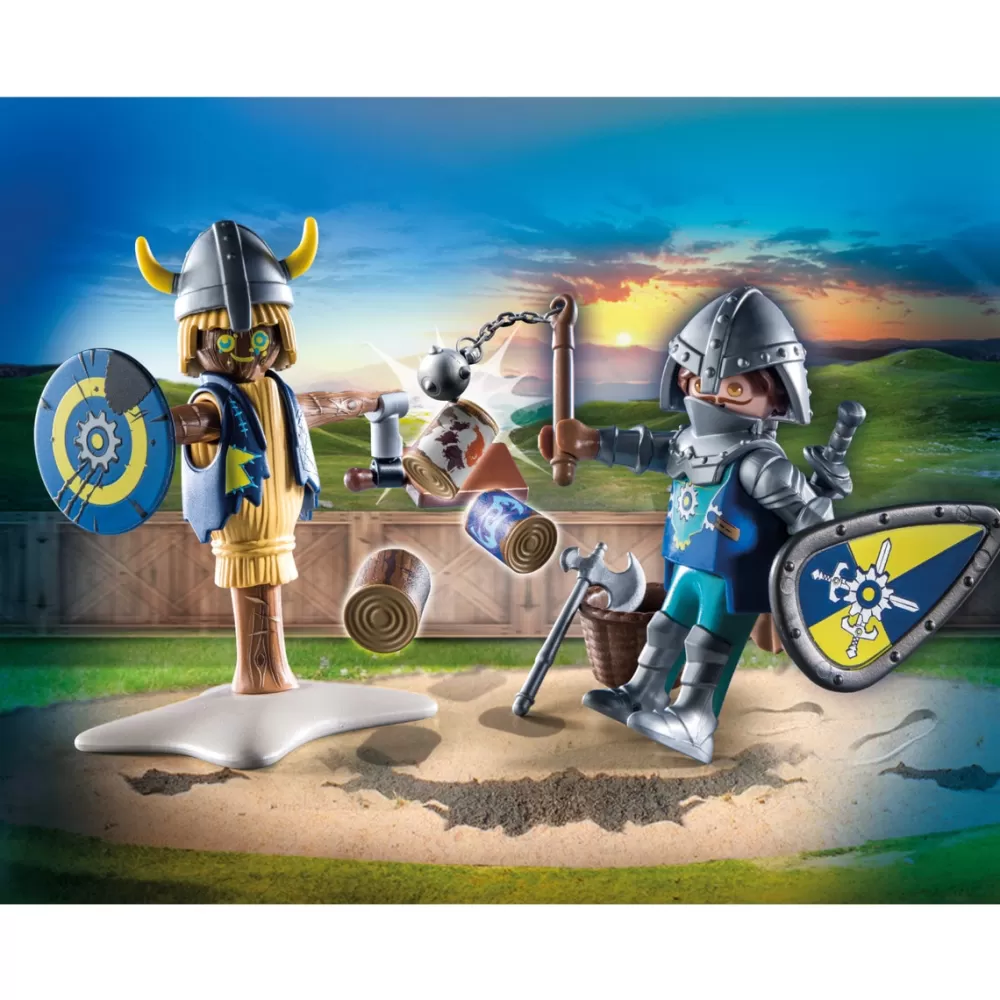 Playmobil Munecos Articulados*Entrenamiento Para El Combate Novelmore