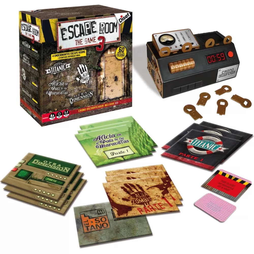 Diset Juegos De Mesa*Escape Room The Game 3