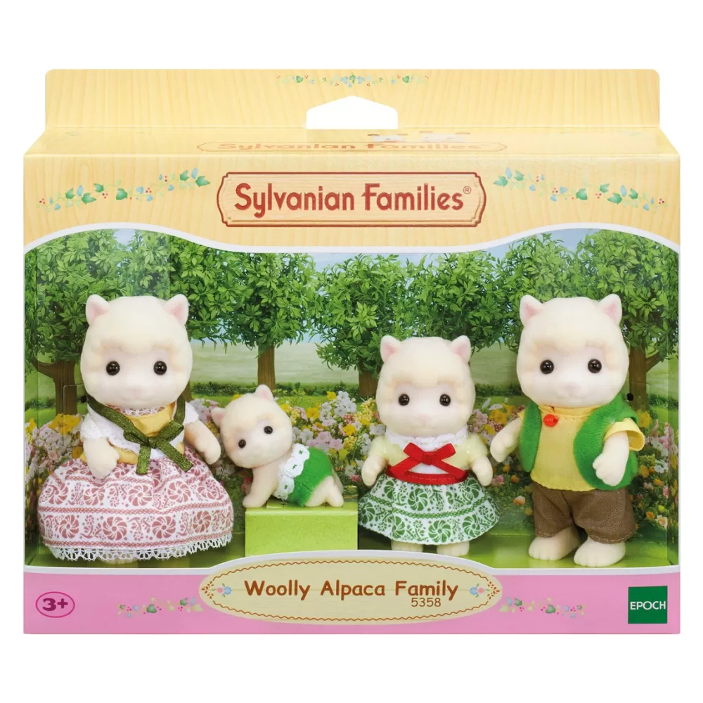 Sylvanian Families Munecas Y Peluches*Familia Alpaca