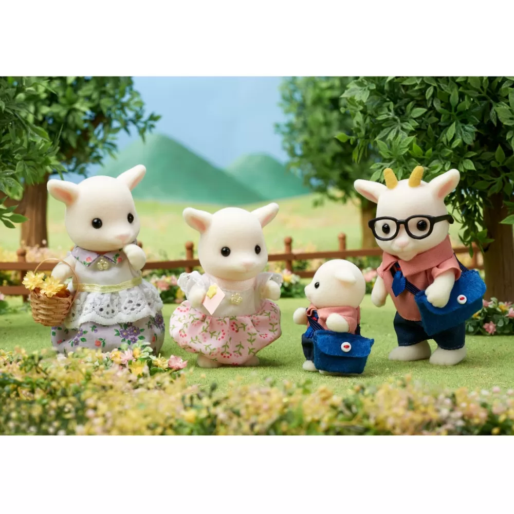 Sylvanian Families Munecas Y Peluches*Familia Cabra