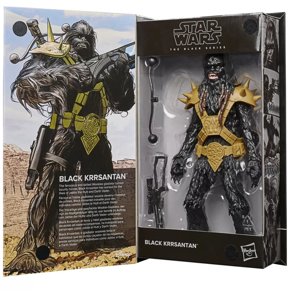 HASBRO FAN Munecos Articulados*Figura Black Krrsantan Black Series Star Wars