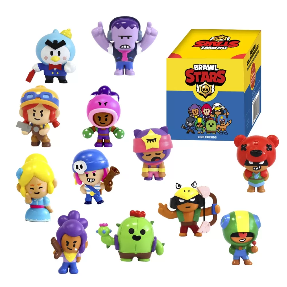 Bizak Munecos Articulados*Figura Coleccionable De Juguete Caja Sorpresa Con Personaje Del Videojuego Brawl Stars