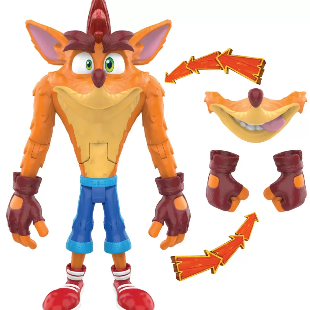 Bizak Munecos Articulados*Figura Crash Bandicoot