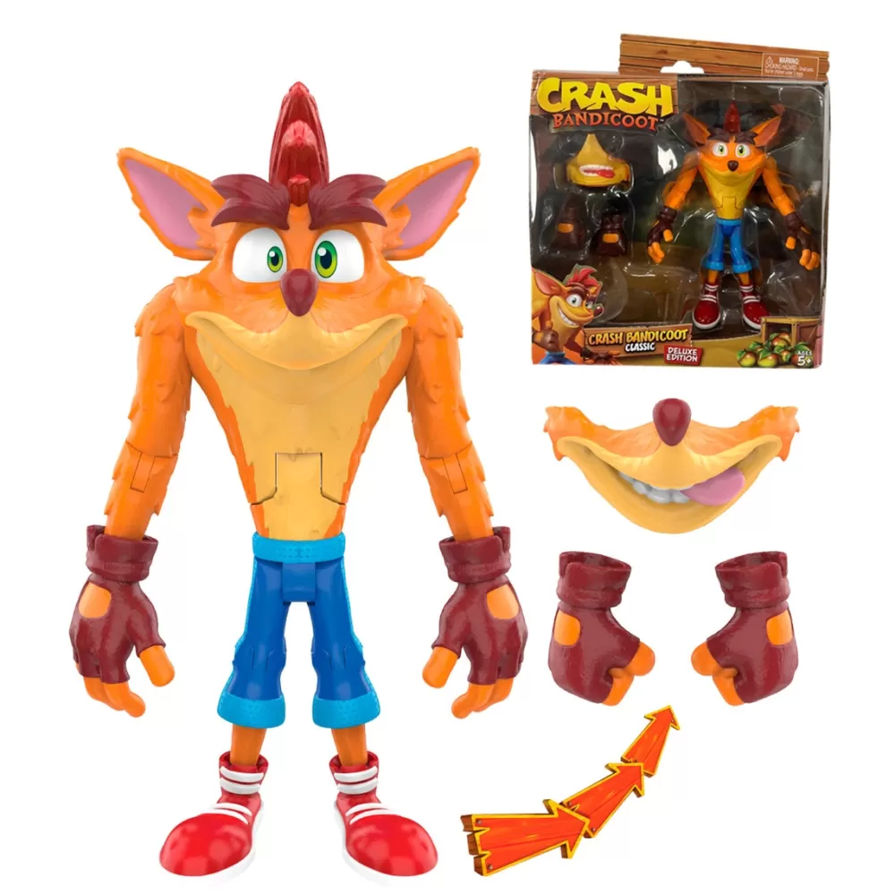 Bizak Munecos Articulados*Figura Crash Bandicoot