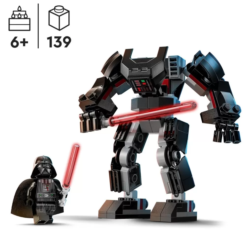 LEGO Puzzles Y Construcciones*Figura De Construccion Meca De Darth Vader Mech Star Wars