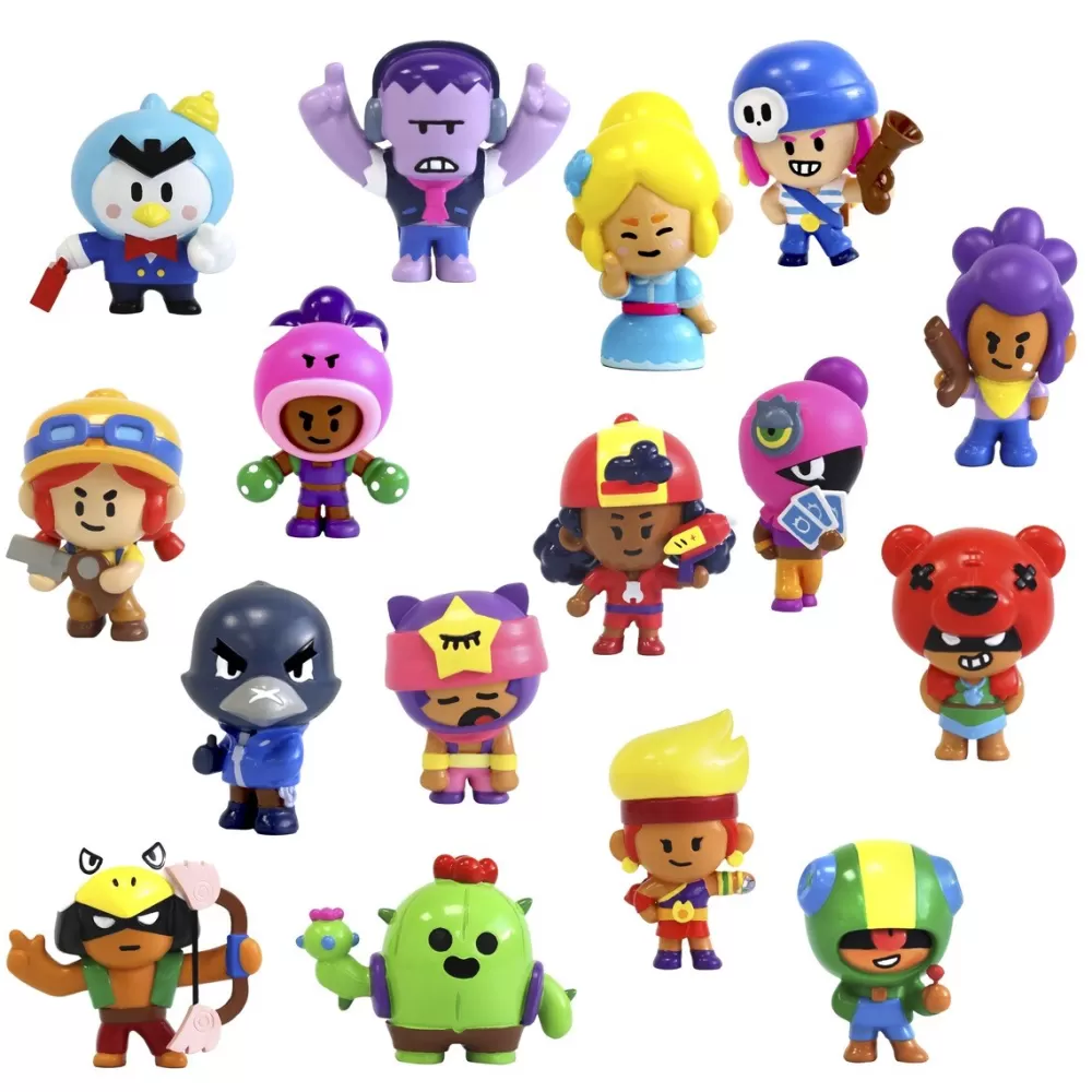 Bizak Munecos Articulados*Figura De Juguete Coleccionable En Blister Personajes Surtidos Del Videojuego Brawl Stars