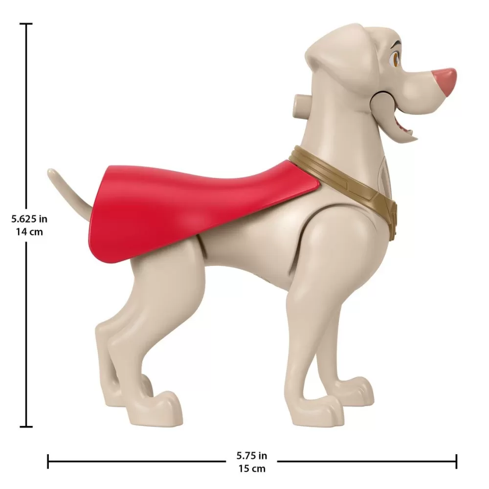 Fisher-Price Preescolar*Figura De Juguete Con Sonidos Dc Liga De Super Mascotas Krypto Perro Parlanchin Mattel