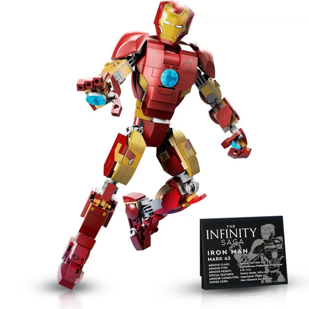 LEGO Puzzles Y Construcciones*Figura De Juguete Para Construir Iron Man Los Vengadores: La Era De Ultron Marvel