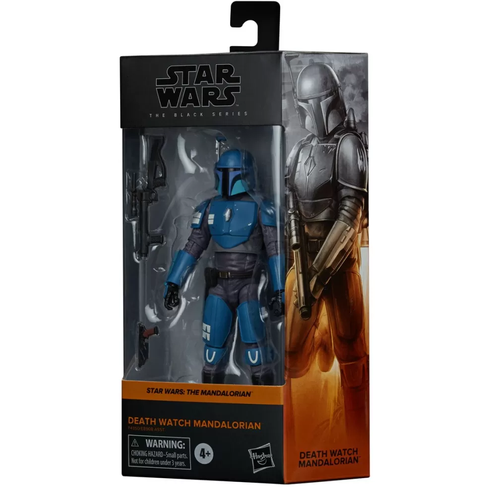 HASBRO FAN Munecos Articulados*Figura Death Watch Mandalorian Star Wars Black Series