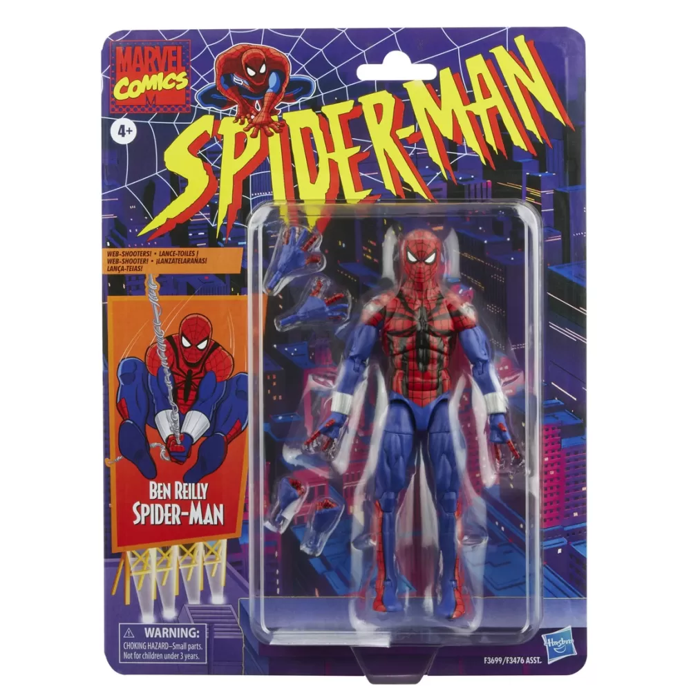 Hasbro Munecos Articulados*Figura Legends Spiderman Series Marvel