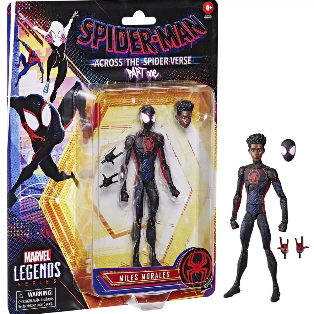 Hasbro Munecos Articulados*Figura Miles Morales Marvel Legends