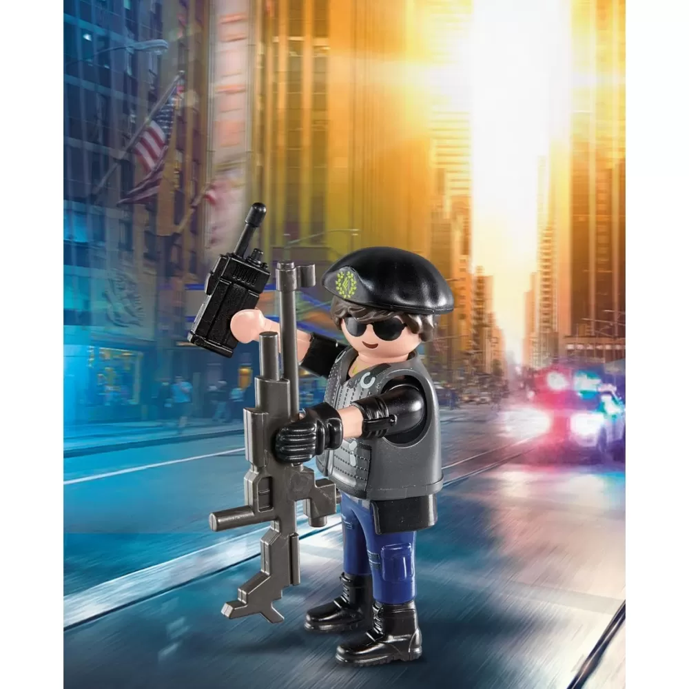 Playmobil Munecos Articulados*Figura Policia Playmo-Friends