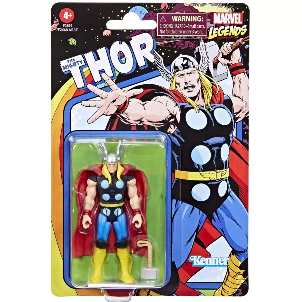 HASBRO FAN Munecos Articulados*Figura Retro The Mighty Thor Marvel Legends