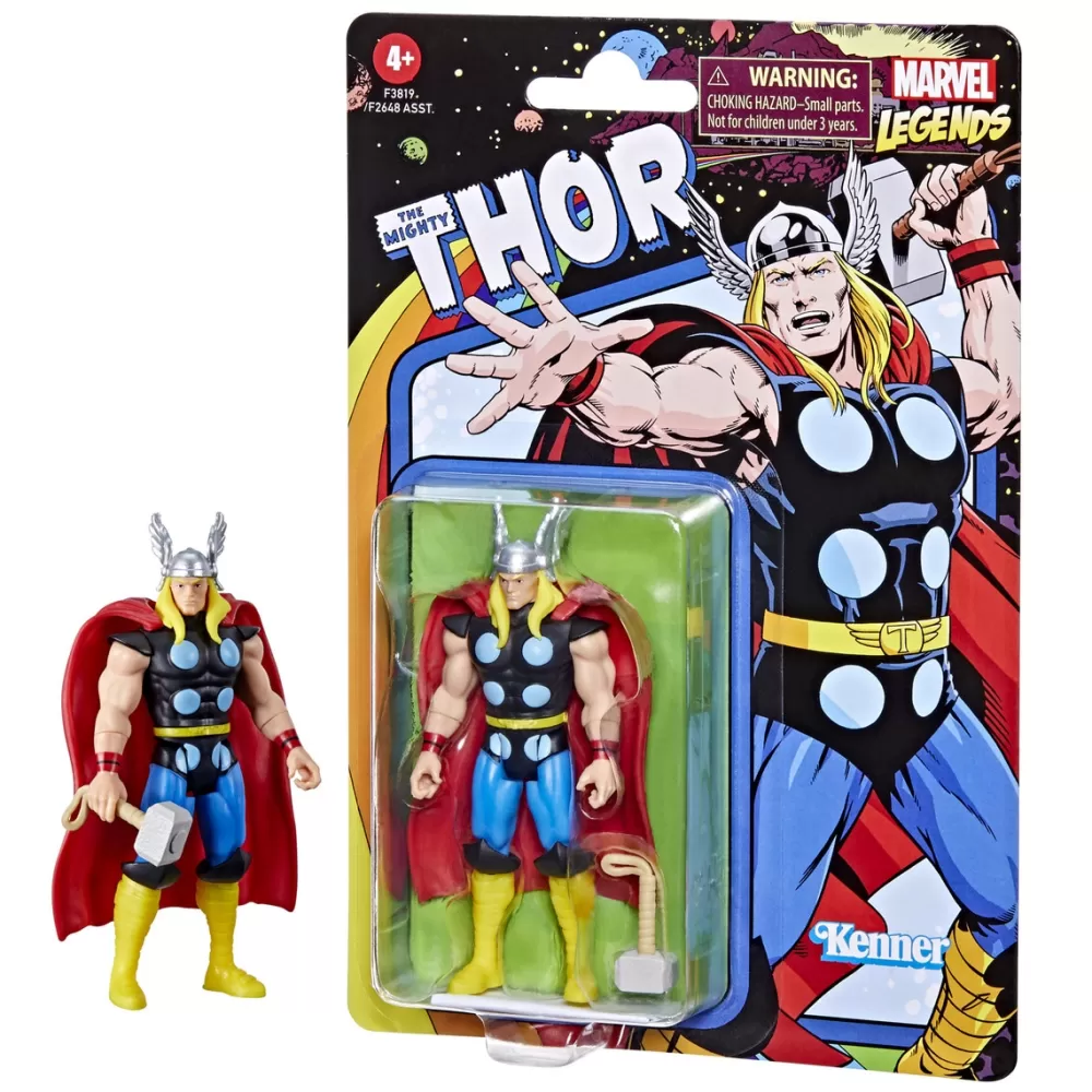 HASBRO FAN Munecos Articulados*Figura Retro The Mighty Thor Marvel Legends