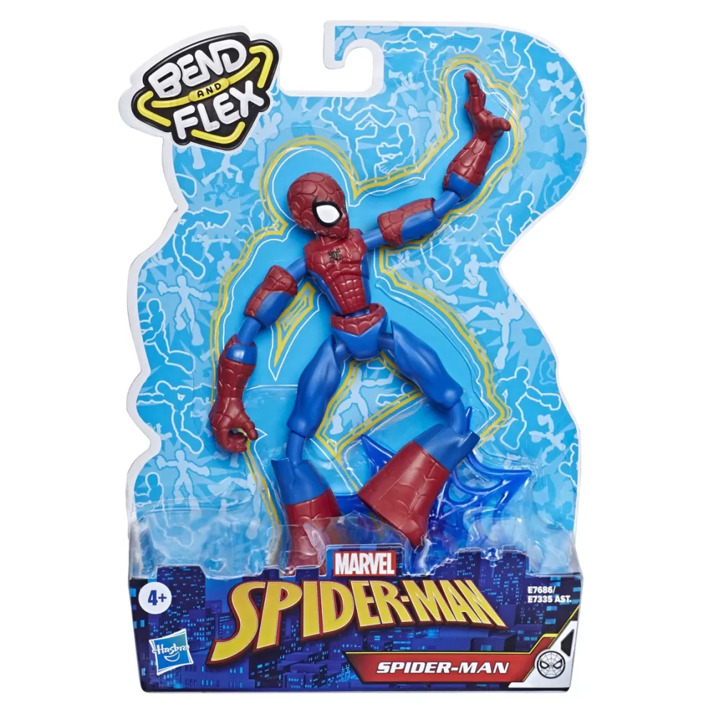 Hasbro Munecos Articulados*Figura Spiderman Bend And Flex