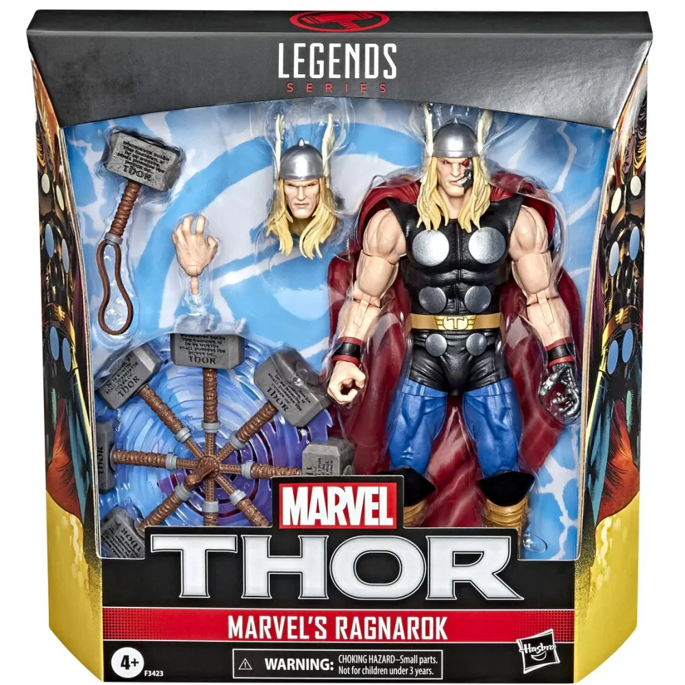 HASBRO FAN Munecos Articulados*Figura Thor Marvel Legends Marvel'S Ragnarok