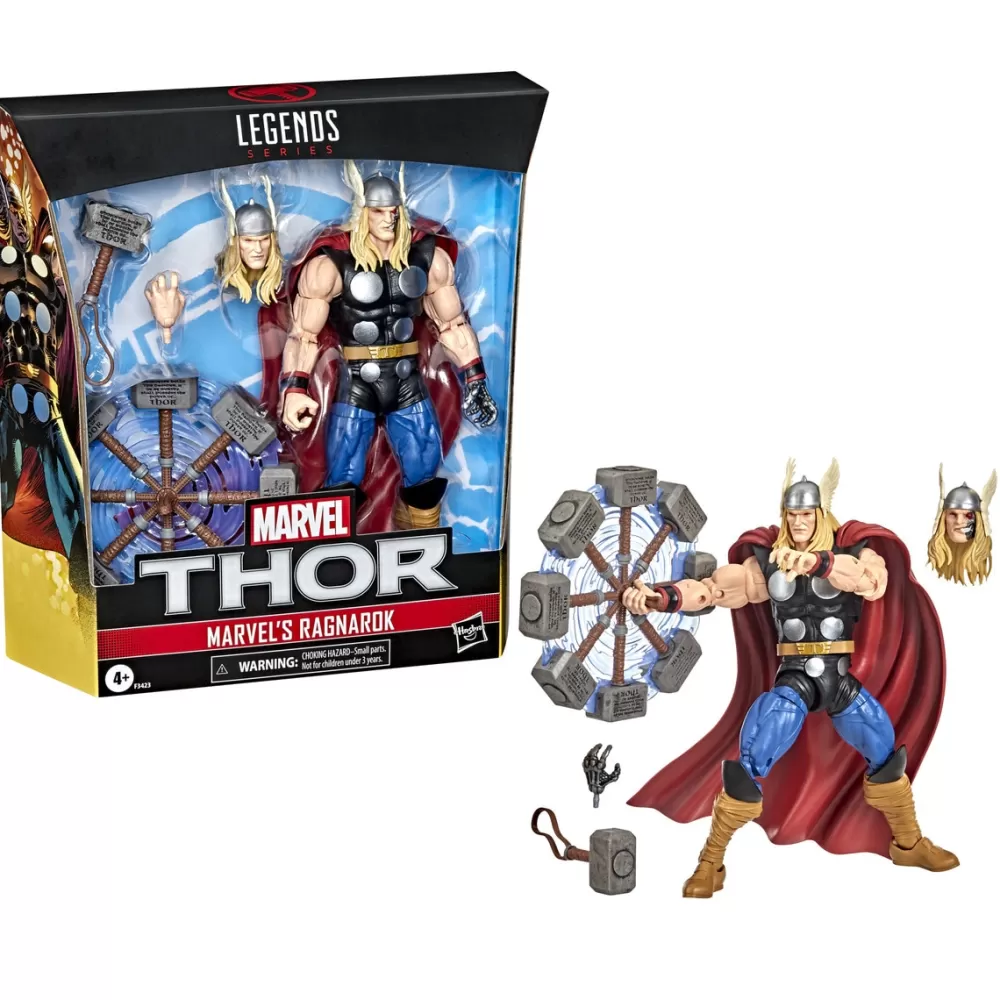 HASBRO FAN Munecos Articulados*Figura Thor Marvel Legends Marvel'S Ragnarok